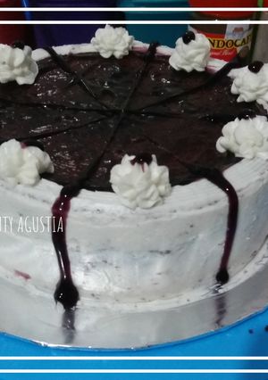 Foto resep Cake ultah simple