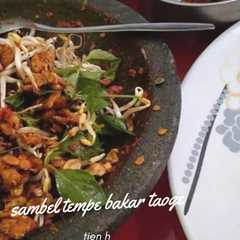 รูปของ Sambel tempe bakar taoge