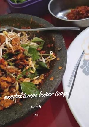 Foto resep Sambel tempe bakar taoge