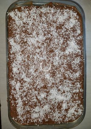 Una foto de Postre borracho super fácil y rico