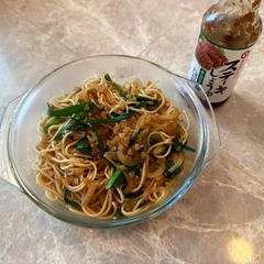 Student style sautéed ramen A picture of Student style sautéed ramen.