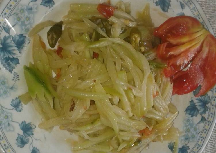 Resep Tumis labu jipang sedap, Menggugah Selera