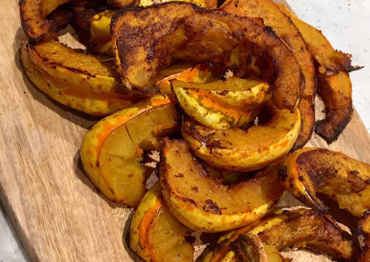 Steps to Prepare Perfect Roasted Squash with Garlic &amp; Paprika