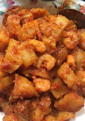 Foto resep Sambel Goreng Kentang Udang