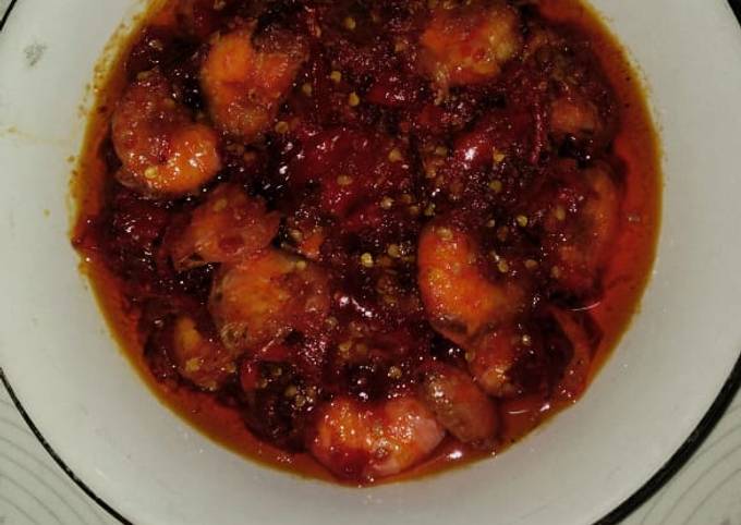 Udang balado