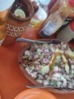 Una foto de Aguachile de pulpo Vallarta