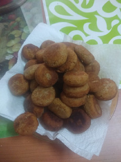 Una foto de Croquetas de plátano