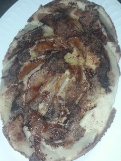 Una foto de Torta de manzana invertida
