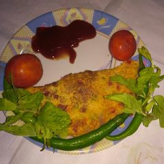 A picture of Besan ke cutlet.