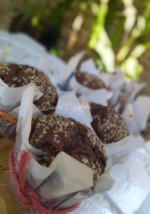 Una foto de Muffins de Batata y chocolate.👩🏼‍🍳🤩🤗