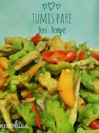 Cara Gampang Menyiapkan Tumis pare teri tempe yang Menggugah Selera