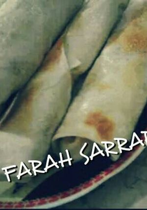صورة لوصفة الشاورما😊😊
