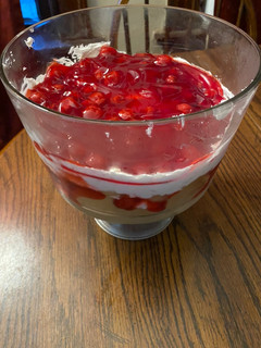 A picture of No-Bake Cherry Cheesecake Lasagna.