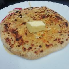 Paneer Paratha A picture of Paneer Paratha.