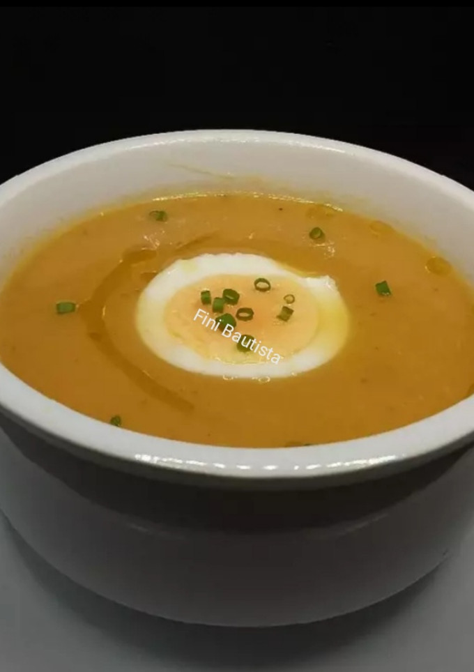 Una foto de Crema de verduras reductora