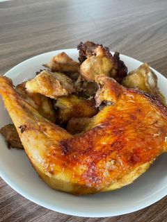 Hình của món Gà nướng nồi chiên không dầu.