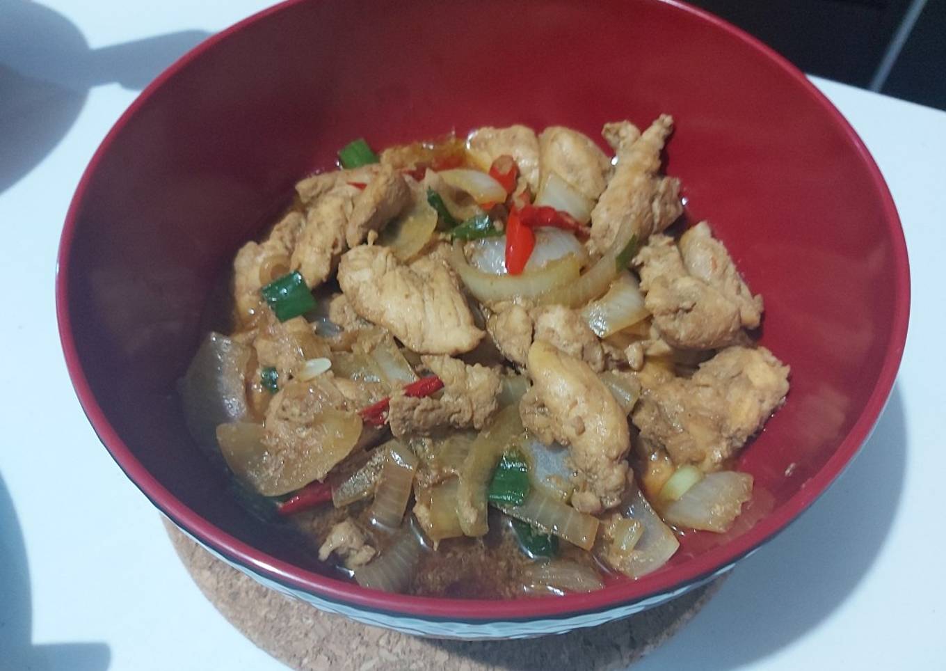 Tumis Ayam Teriyaki