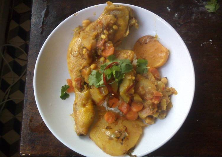 Recipe of Ultimate Chicken Tagine