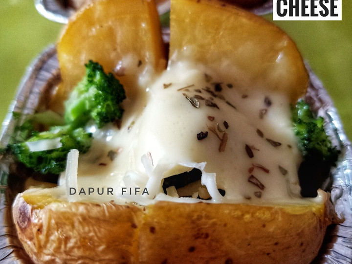 Yuk intip, Bagaimana cara buat Bake Potato Broccoli Cheese (resep super simple) yang spesial