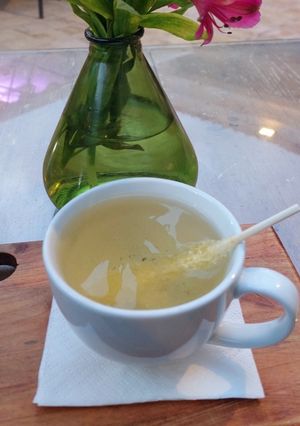 عکسی از دستور دمنوش ضد نفخ و باد بُر