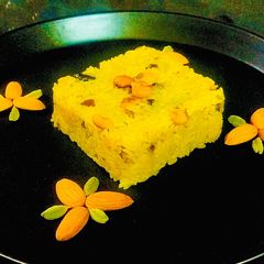A picture of Zarda Rice (Meethe Chawal).