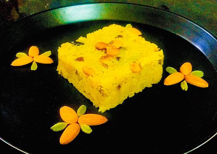 Zarda Rice (Meethe Chawal)