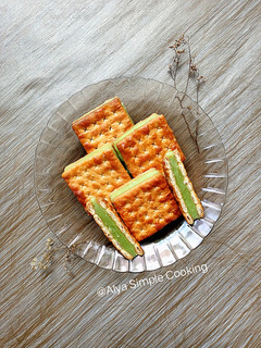 Foto resep Gabin Isi Vla Susu Pandan Kukus Simple