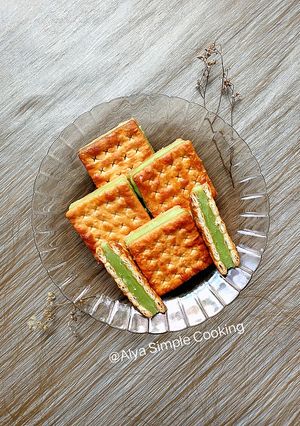 Foto resep Gabin Isi Vla Susu Pandan Kukus Simple