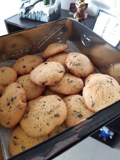 Une photo de Cookies aux pépites de chocolat