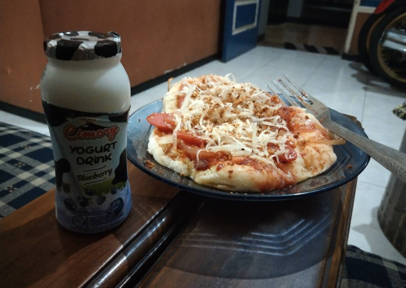 Pizza Teflon di rumah