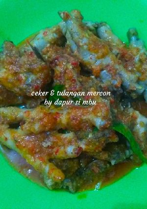 Foto resep Ceker & Tulangan mercon