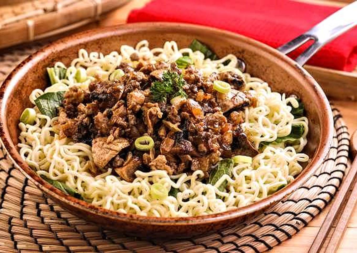 Resep Mie Ayam Jamur