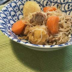 A picture of Simmered Meat and Potato (Nikujaga).