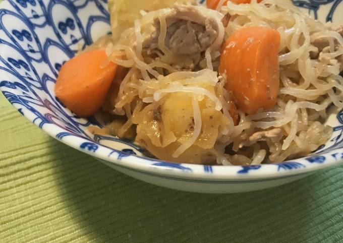 Simmered Meat and Potato (Nikujaga)