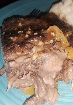 A picture of Mississippi Roast (seared) (crocpot).