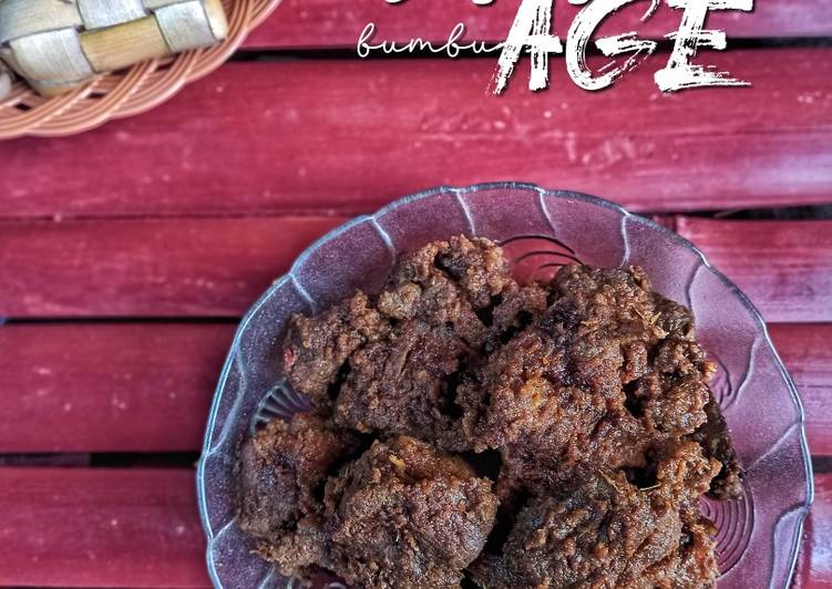 Resep Terbaik 561. Daging Sapi Bumbu Age Praktis Enak