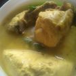Opor Kuning Ayam Tahu