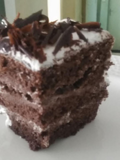 A picture of Nutella cake.