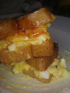 Foto resep Simple Egg Sandwich