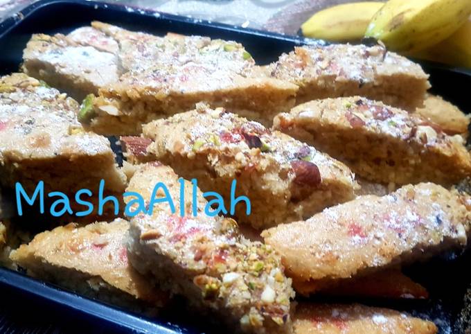 Banana and oats loaf