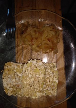 Una foto de Milanesas de zucchinne