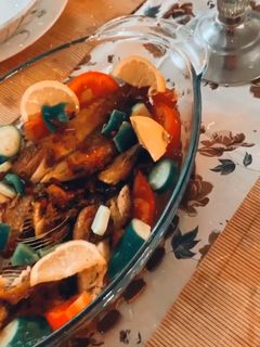 عکسی از دستور ماهی قزل الا