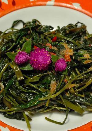 Foto resep Tumis Kangkung Belacan (Sayur kangkung Terasi) #masakanrumahan