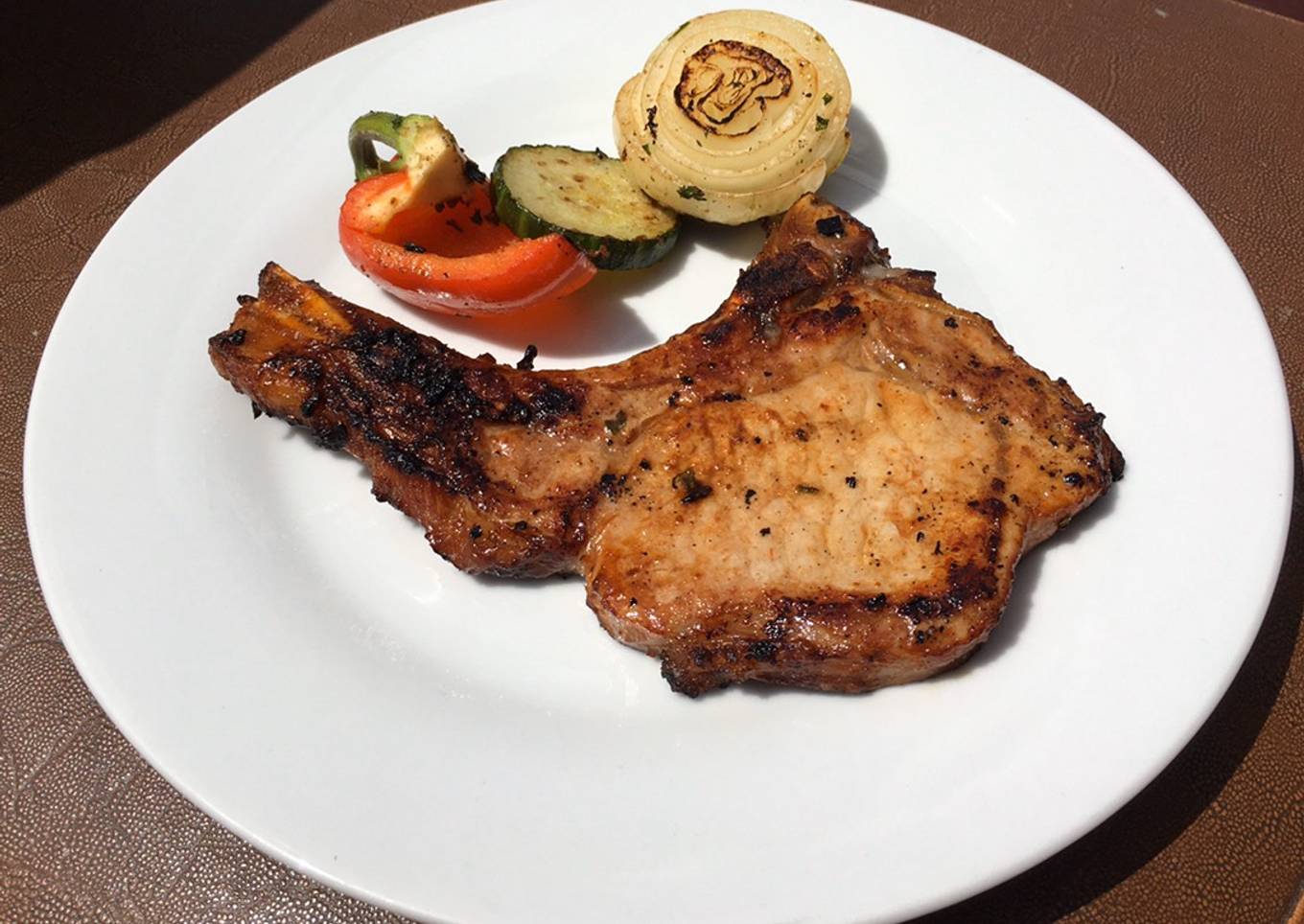 Grilled Pork Chop Ala Chef Turnip