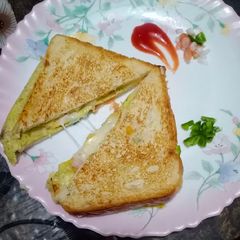 A picture of Cheese bread toast ❤❤❤.