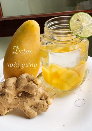 Hình của món Detox Xoài Gừng.