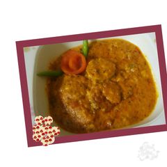 A picture of Stuffed bottle gourd.