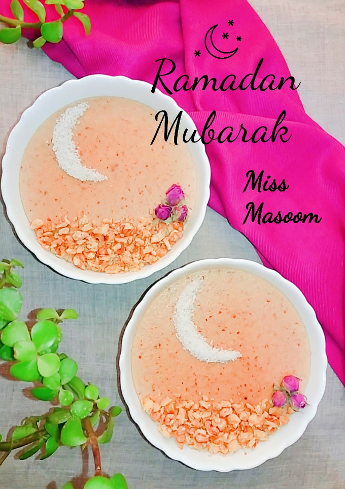 عکسی از دستور فرنی خرما