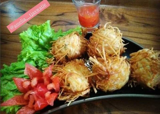 Resep Bola Tahu Keriting oleh Amelia Tjaswatie Cookpad