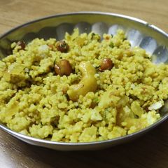 A picture of Millet poha.